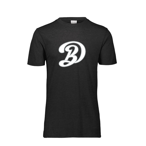 [FTSCUBBK-AS-LOGO1] Decker Men's Tri-Blend T-Shirt - Short Sleeve (Adult S, Black, Logo 1)