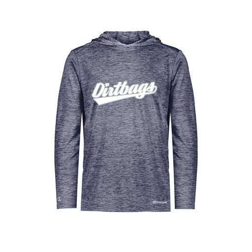 [FOLHCGNV-AS-LOGO2] Decker Men's Charge Hoodie (Adult S, Navy, Logo 2)