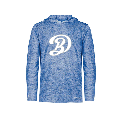 [FOLHCGRY-AS-LOGO1] Decker Men's Charge Hoodie (Adult S, Royal, Logo 1)